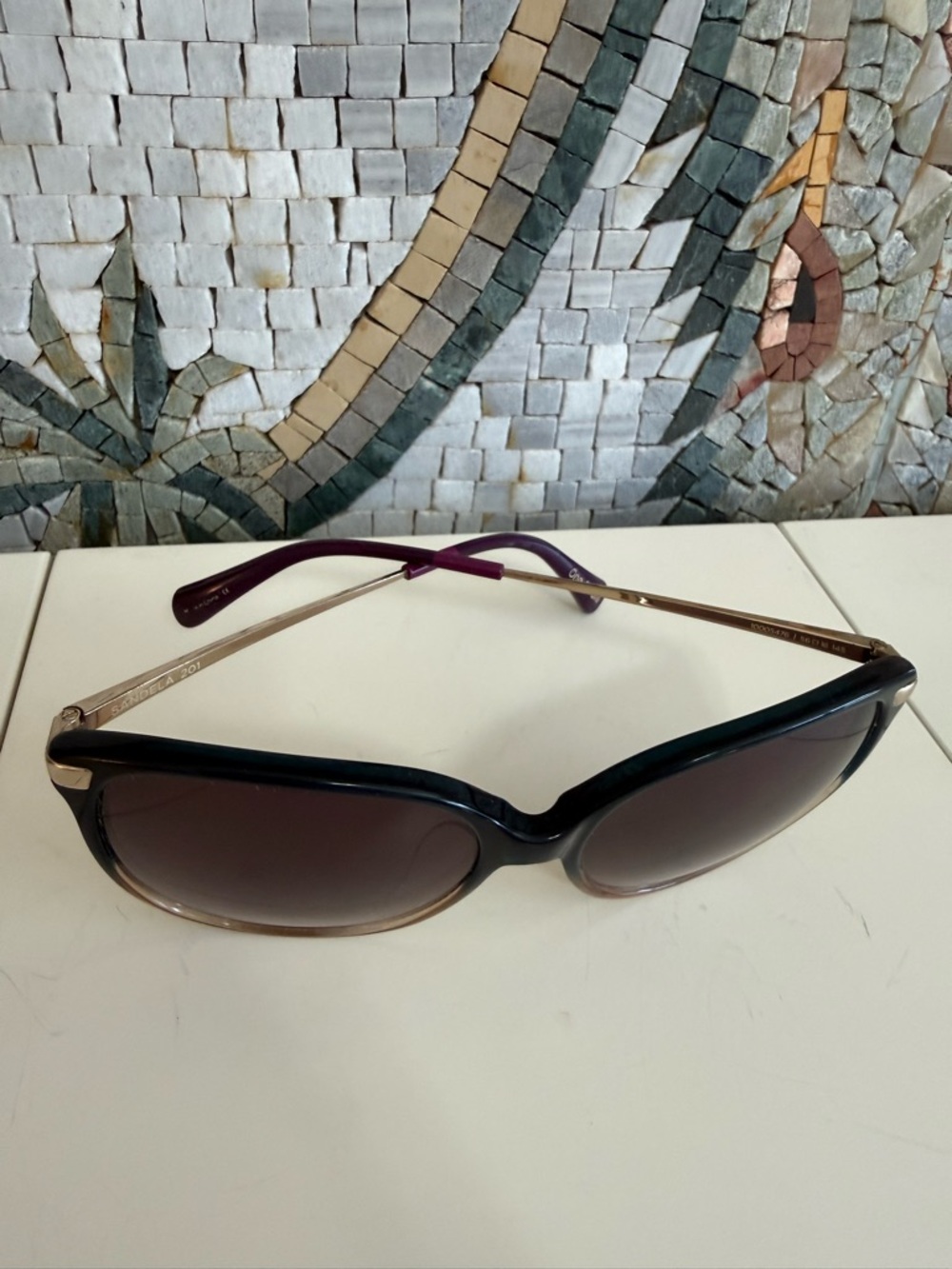 Toms Black to Brown Gradient Women's Sunglasses - Picture 3 of 5